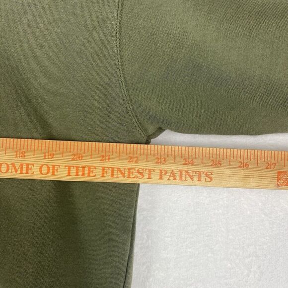 Classic By Style Skull Graphic Sweater Adult Medium Green Hoodie Sweatshirt - Picture 5 of 11